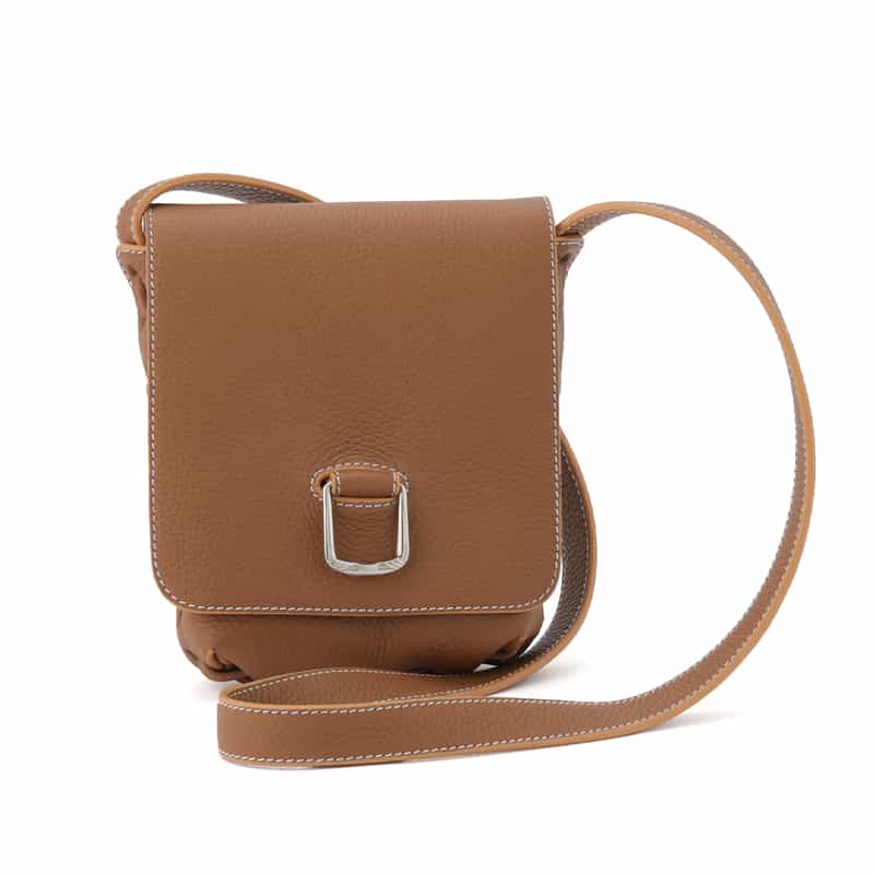 IL MICIO IL MICIO＜イル ミーチョ＞ ショルダーバッグ BROWN