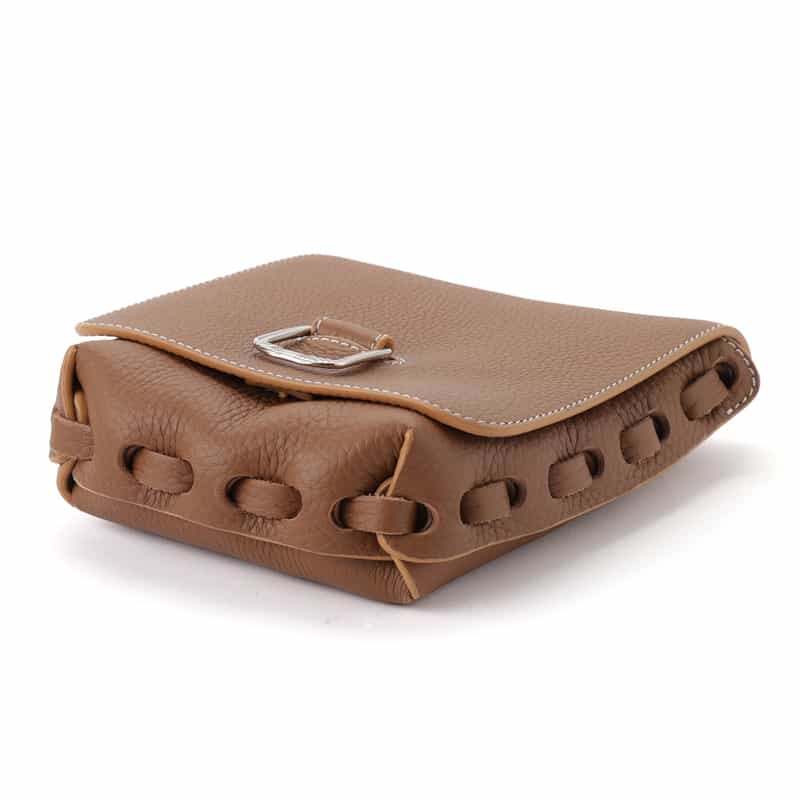 IL MICIO IL MICIO＜イル ミーチョ＞ ショルダーバッグ BROWN