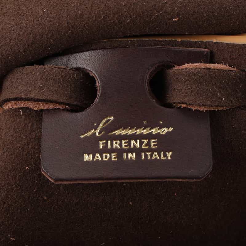 IL MICIO IL MICIO＜イル ミーチョ＞ ショルダーバッグ BROWN