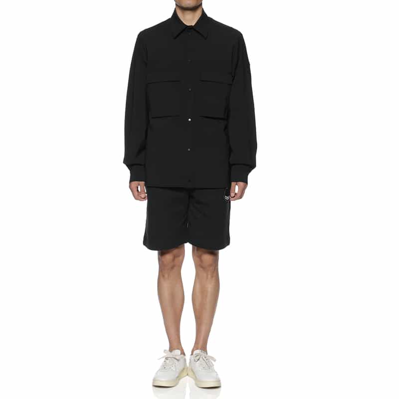 MONCLER MONCLER＜モンクレール＞ ポケット付カジュアルシャツ BLACK