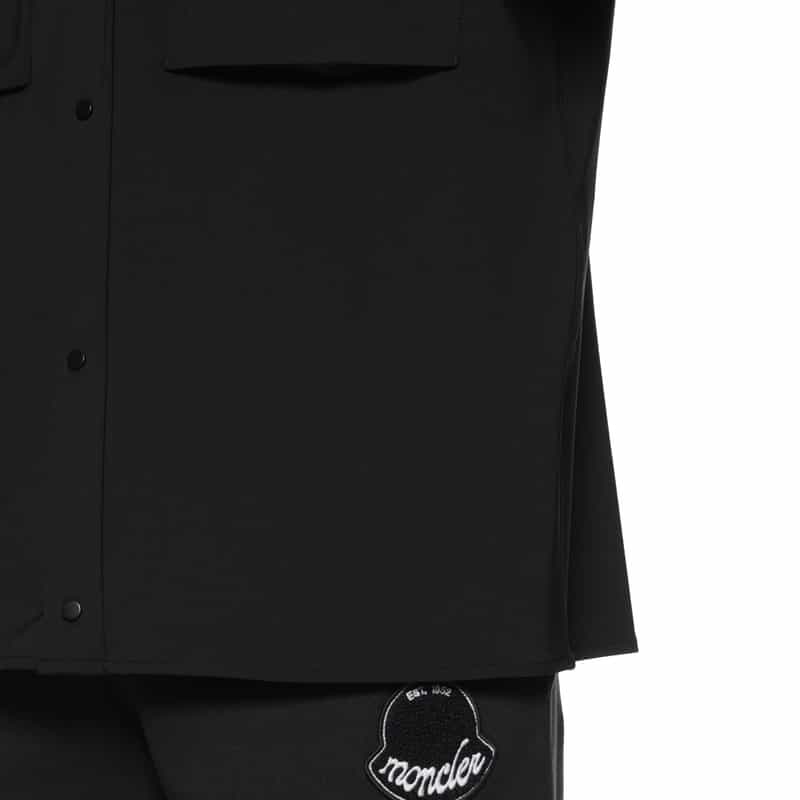 MONCLER MONCLER＜モンクレール＞ ポケット付カジュアルシャツ BLACK