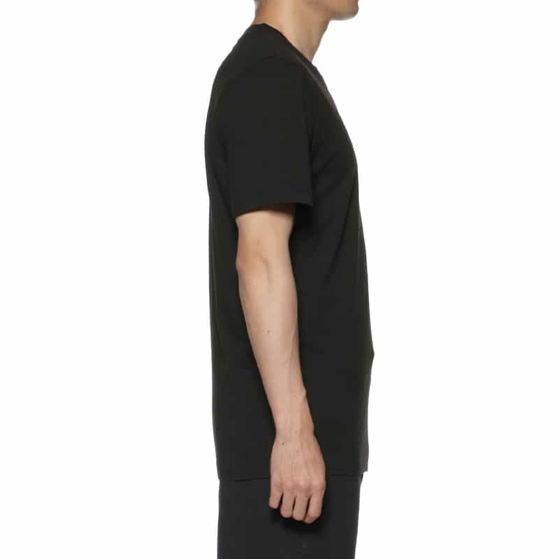 MONCLER MONCLER＜モンクレール＞ライン入りTシャツ BLACK