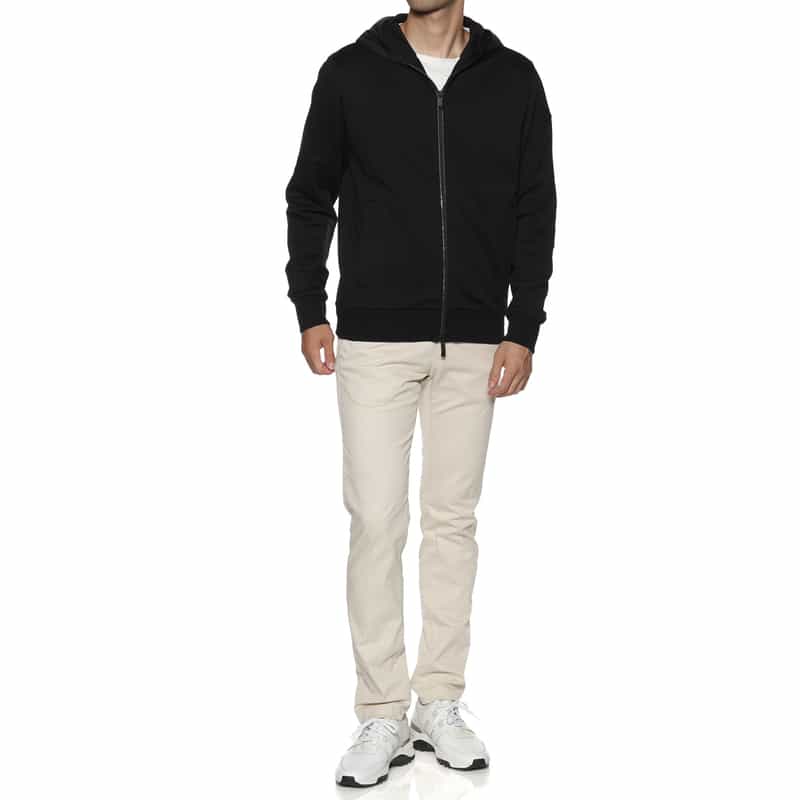 MONCLER MONCLER＜モンクレール＞ ジップアップフーディ BLACK