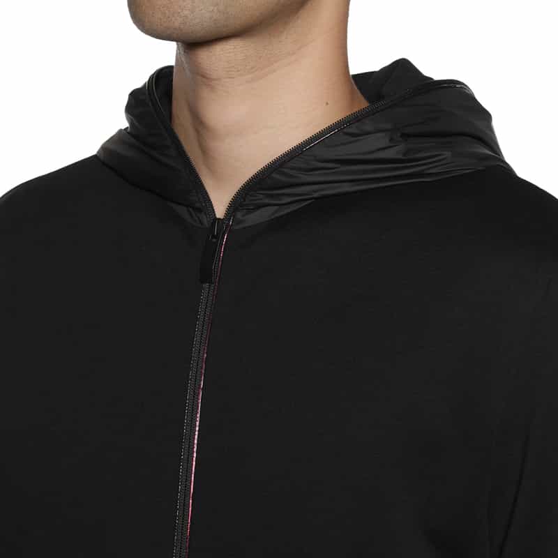 MONCLER MONCLER＜モンクレール＞ ジップアップフーディ BLACK