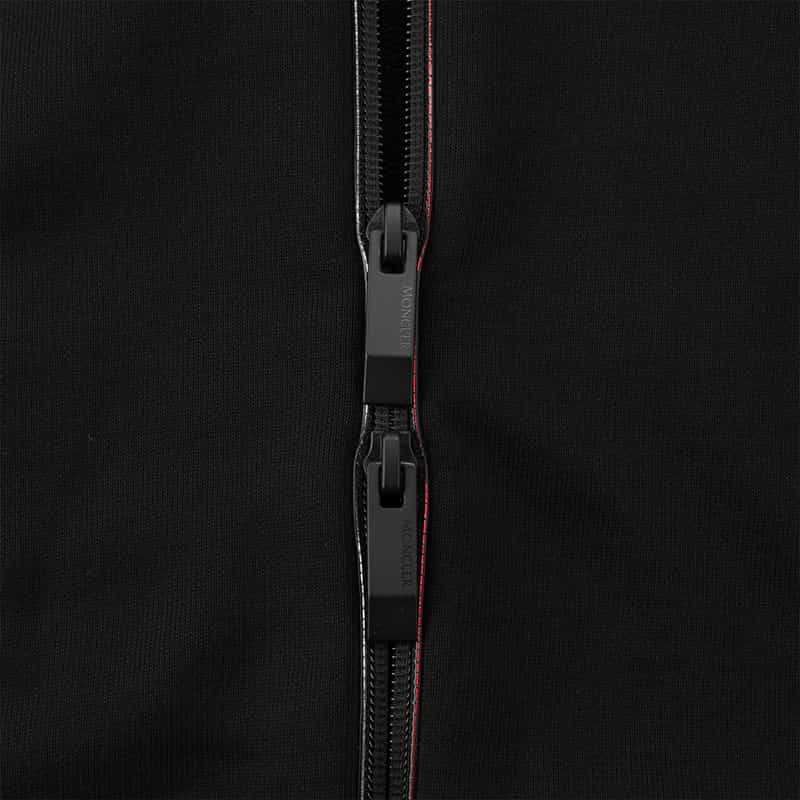 MONCLER MONCLER＜モンクレール＞ ジップアップフーディ BLACK