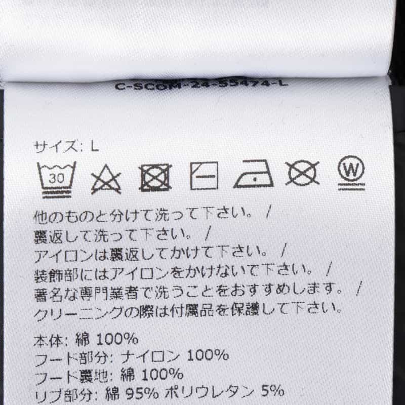 MONCLER MONCLER＜モンクレール＞ ジップアップフーディ BLACK