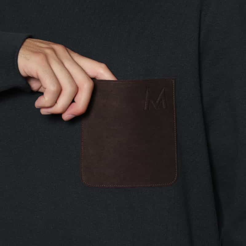 MONCLER MONCLER＜モンクレール＞ ポケット付ロングスリーブカットソー NAVY