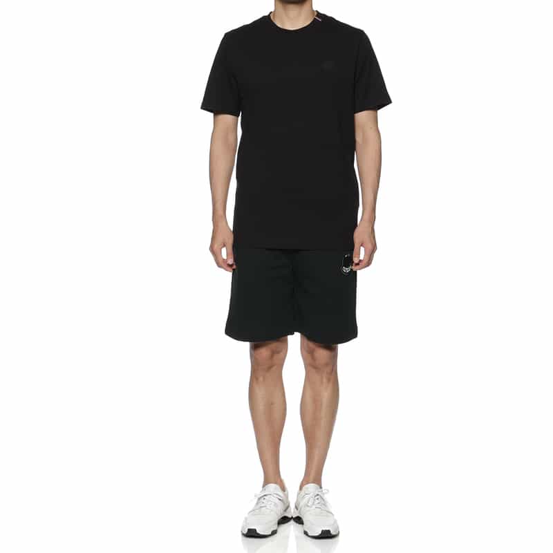 MONCLER MONCLER＜モンクレール＞ ロゴパッチ付ショーツ BLACK