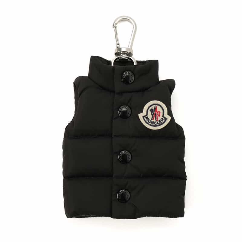 MONCLER MONCLER＜モンクレール＞ ベスト型キーリング BLACK