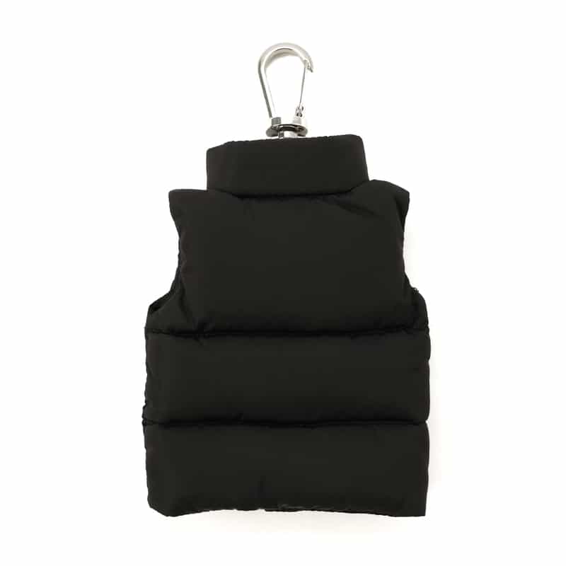 MONCLER MONCLER＜モンクレール＞ ベスト型キーリング BLACK