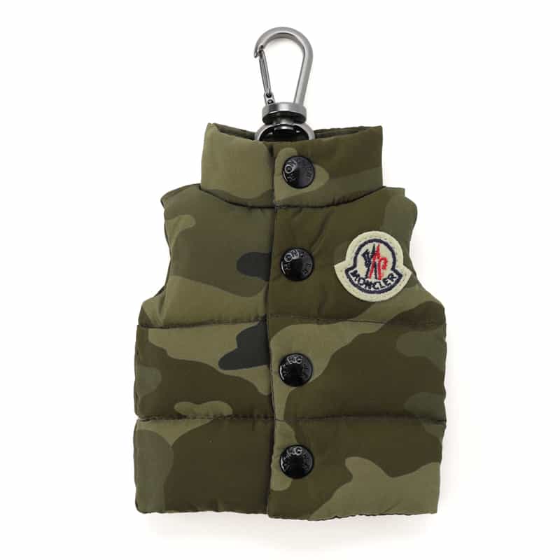 MONCLER MONCLER＜モンクレール＞ ベスト型キーリング OLIVE