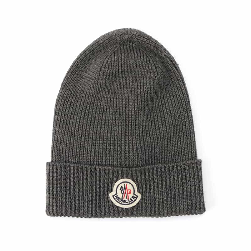 MONCLER MONCLER＜モンクレール＞ ニットキャップ DARK GRAY