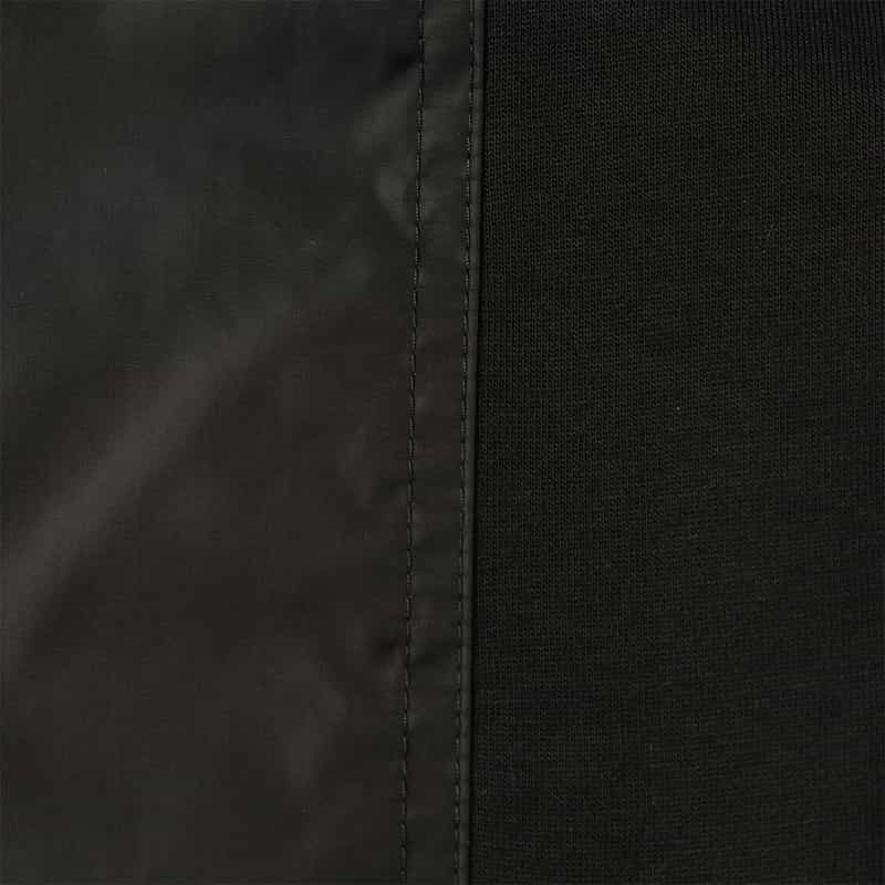 MONCLER MONCLER＜モンクレール＞ ロゴパッチ付スウェットプルオーバー BLACK