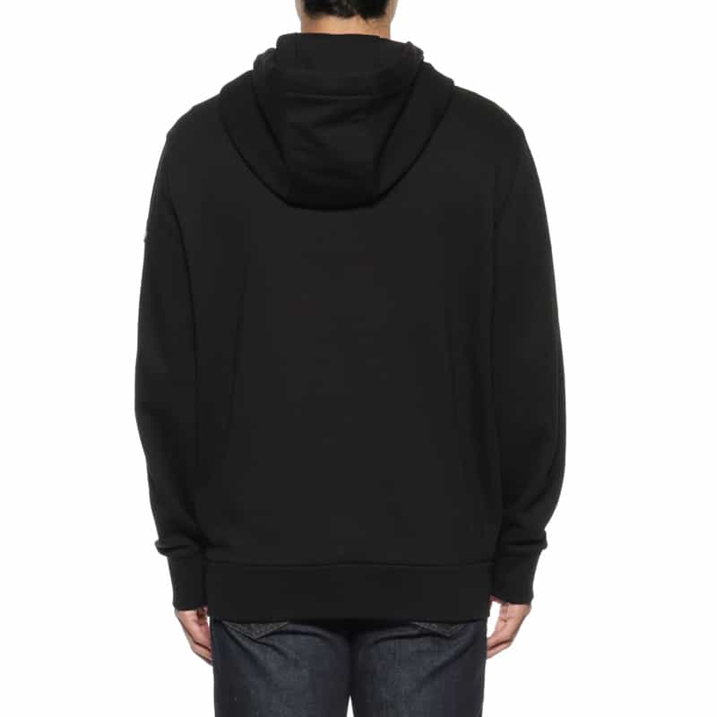 MONCLER MONCLER＜モンクレール＞ ジップアップスウェットフーディ BLACK