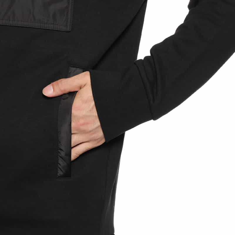 MONCLER MONCLER＜モンクレール＞ ジップアップスウェットフーディ BLACK