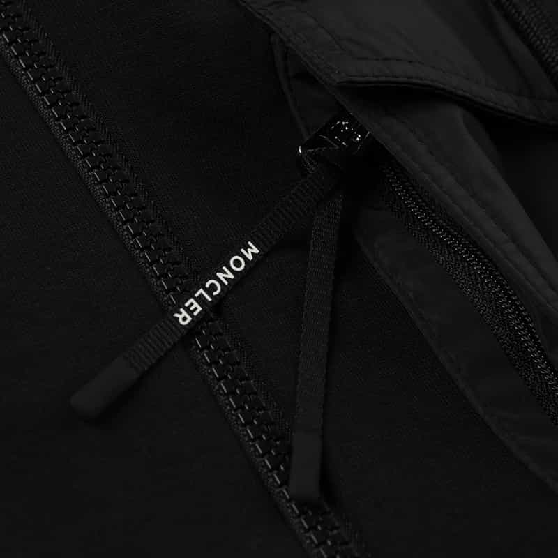 MONCLER MONCLER＜モンクレール＞ ジップアップスウェットフーディ BLACK