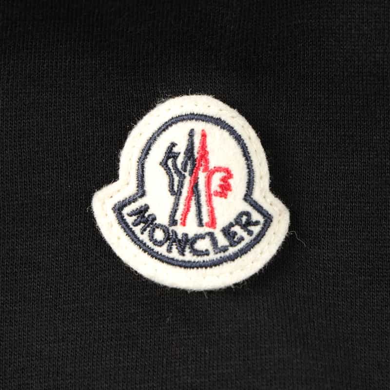 MONCLER MONCLER＜モンクレール＞ ジップアップスウェットフーディ BLACK