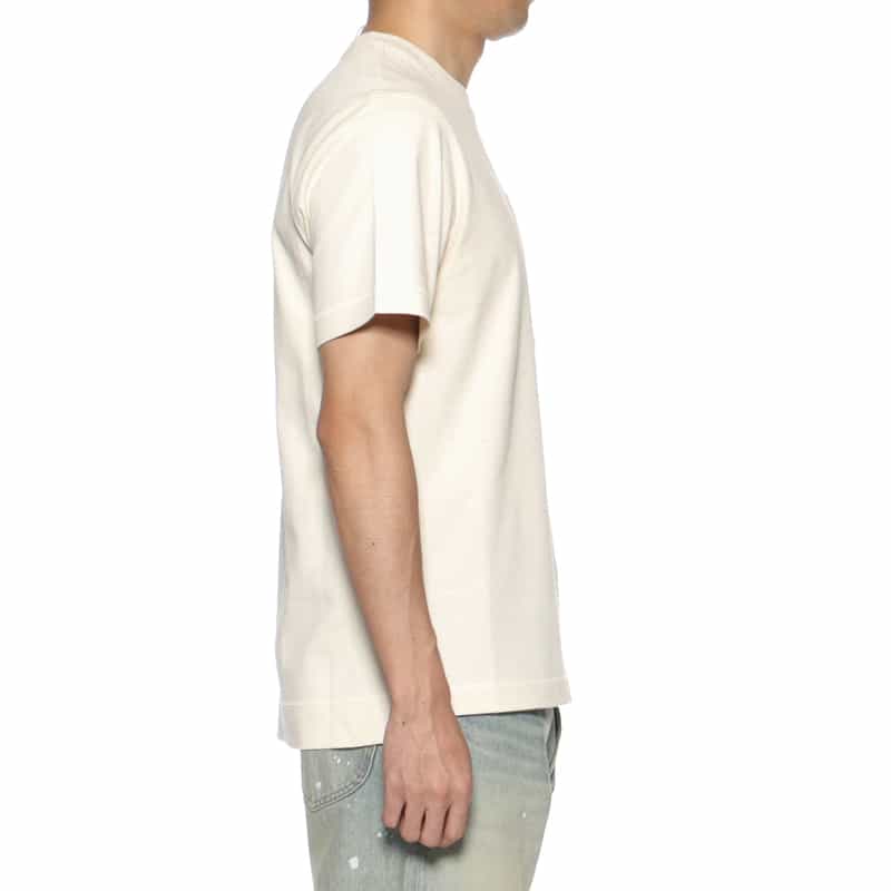 MONCLER GRENOBLE MONCLER GRENOBLE＜モンクレール グルノーブル＞ ロゴ入りポケット付Tシャツ WHITE