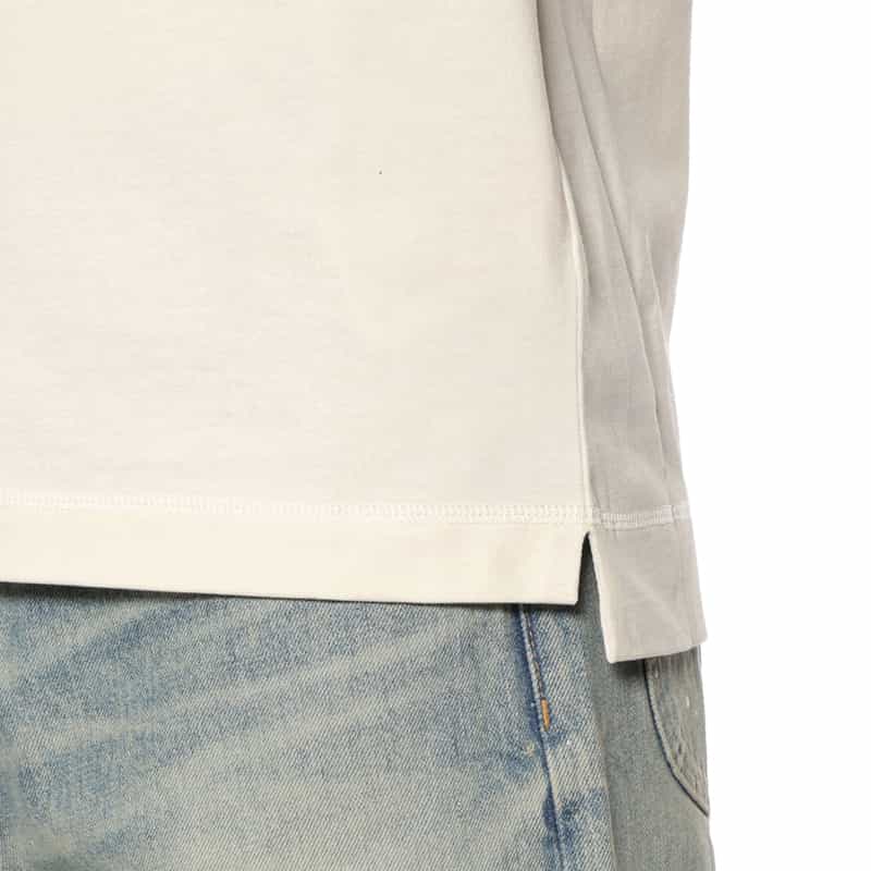 MONCLER GRENOBLE MONCLER GRENOBLE＜モンクレール グルノーブル＞ ロゴ入りポケット付Tシャツ WHITE