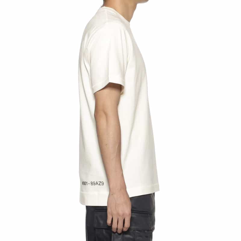 MONCLER GRENOBLE MONCLER GRENOBLE＜モンクレール グルノーブル＞ ロゴ入りTシャツ WHITE