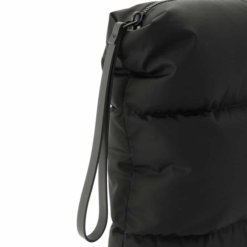 MONCLER MONCLER＜モンクレール＞ ナイロン素材クラッチバッグ BLACK