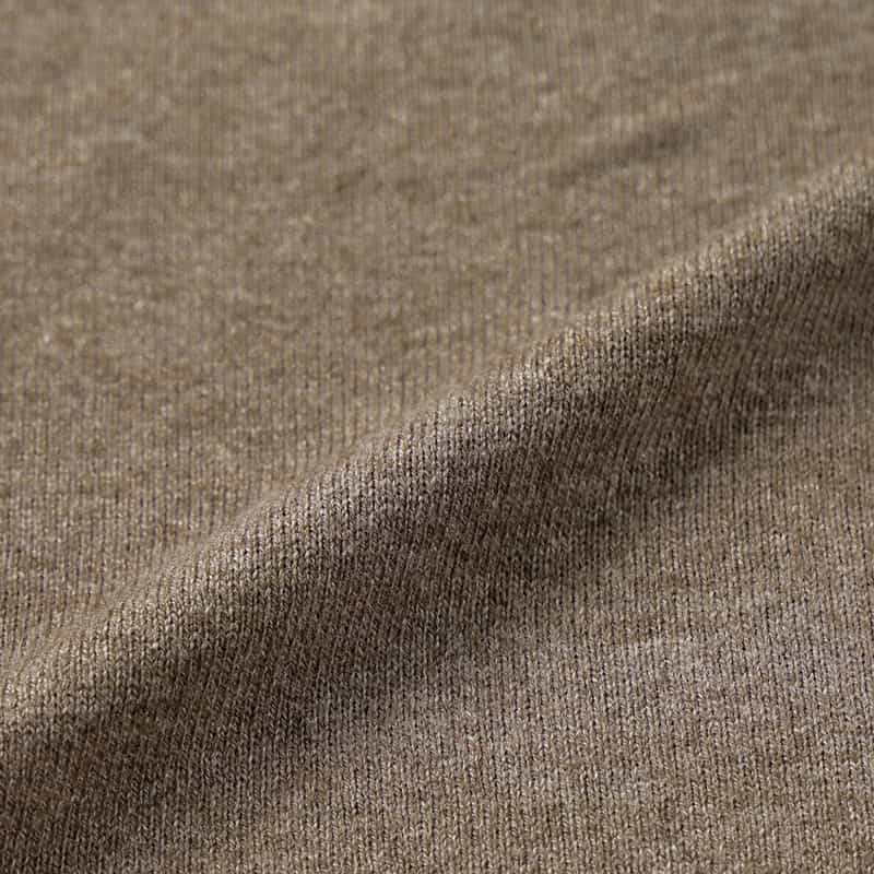 BARNEYS NEW YORK ハイゲージジップアップニットカーディガン BEIGE