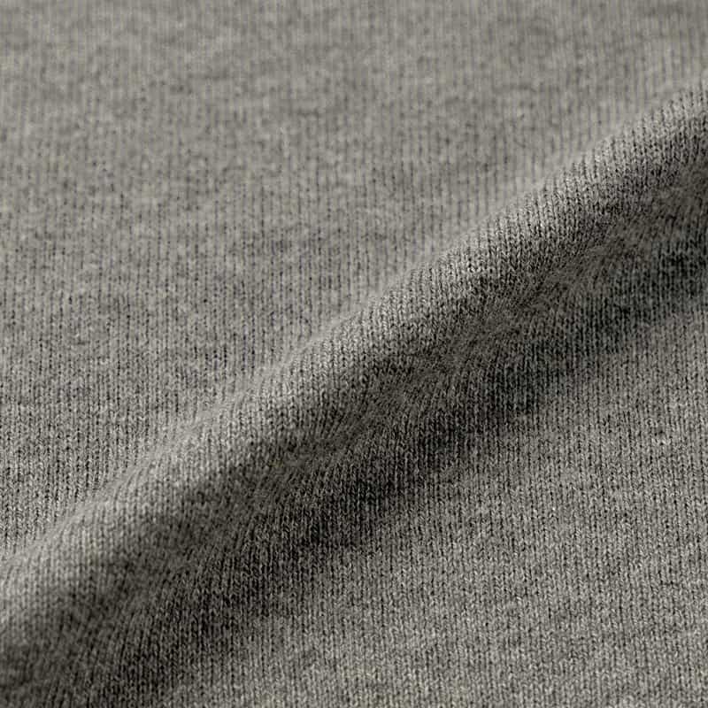 BARNEYS NEW YORK ハイゲージジップアップニットカーディガン GRAY