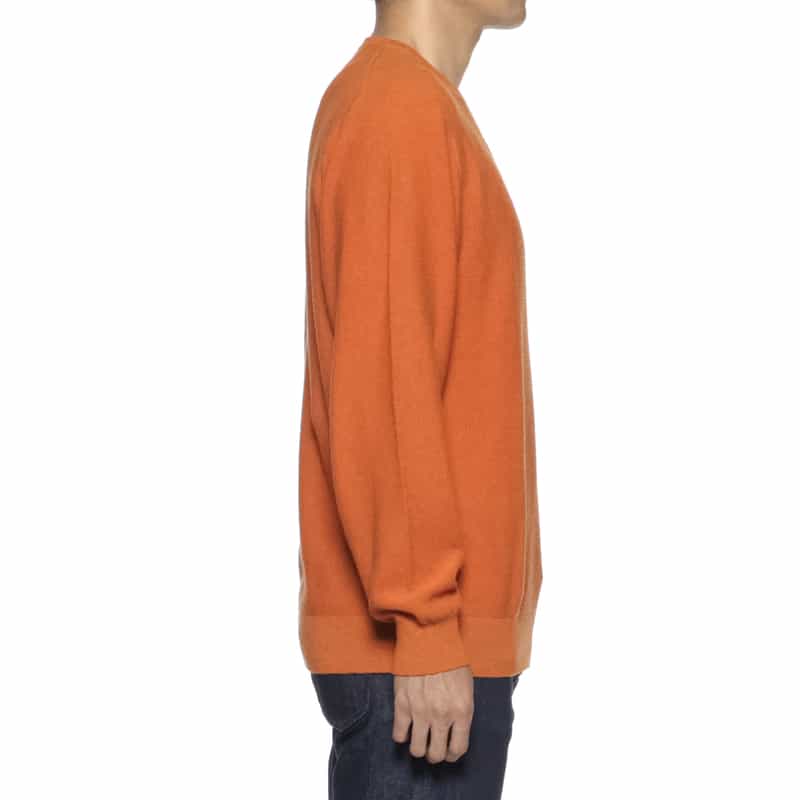 BARNEYS NEW YORK ハイゲージニットプルオーバー KHAKI