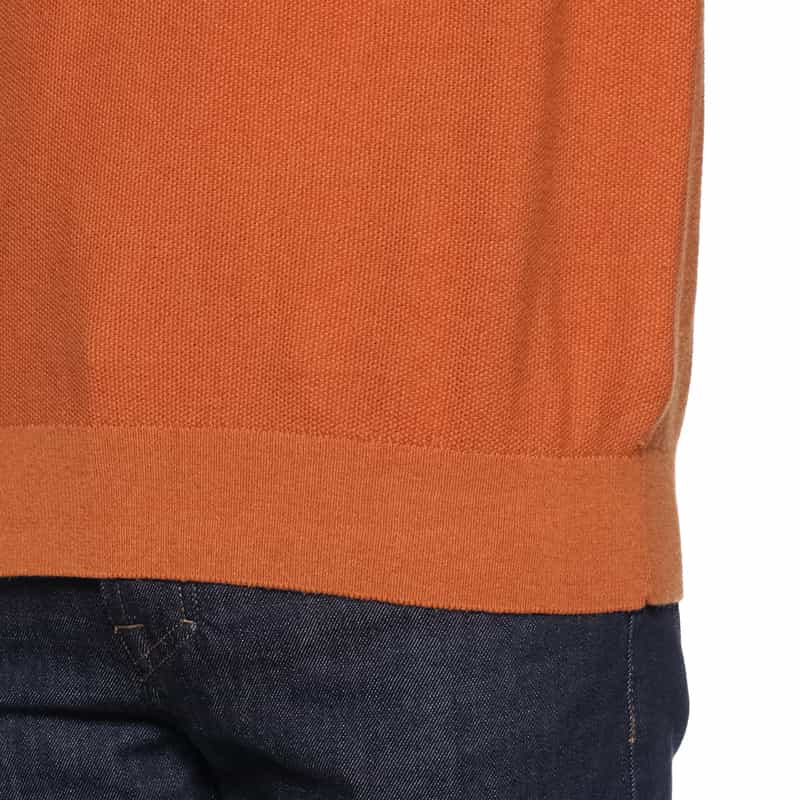 BARNEYS NEW YORK ハイゲージニットプルオーバー KHAKI