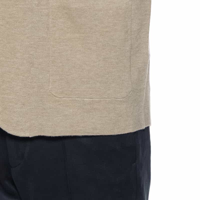 BARNEYS NEW YORK ミラノリブニットジャケット BEIGE