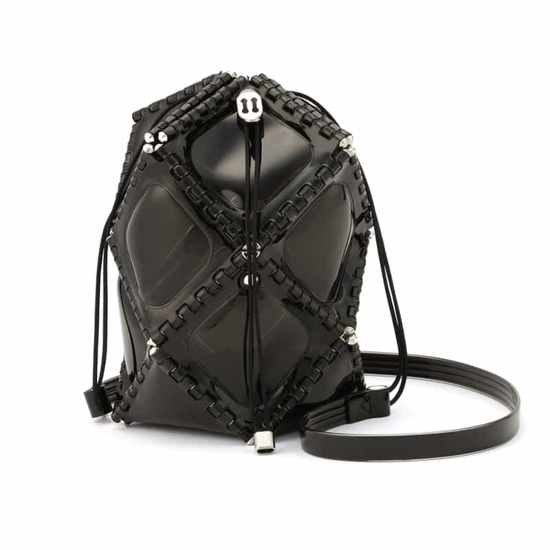 52 BY HIKARUMATSUMURA 52 BY HIKARUMATSUMURA＜ゴジュウニ バイ ヒカルマツムラ＞ ショルダーバッグ"ASTERISK" BLACK