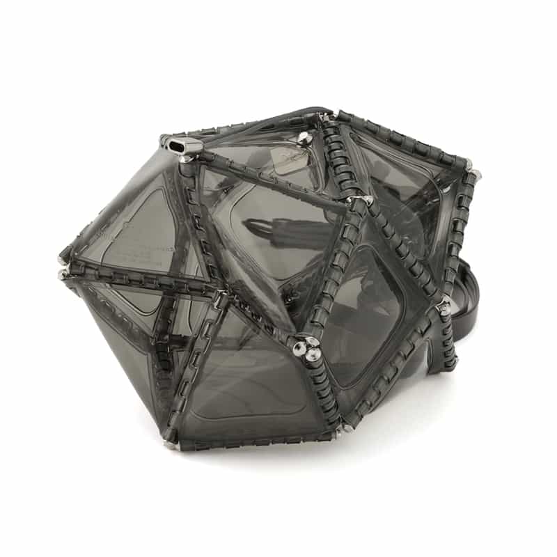 52 BY HIKARUMATSUMURA 52 BY HIKARUMATSUMURA＜ゴジュウニ バイ ヒカルマツムラ＞ ショルダーバッグ"ASTERISK" GRAY