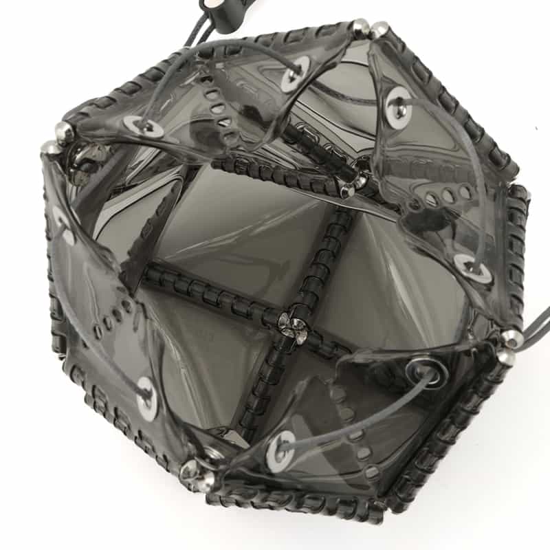 52 BY HIKARUMATSUMURA 52 BY HIKARUMATSUMURA＜ゴジュウニ バイ ヒカルマツムラ＞ ショルダーバッグ"ASTERISK" GRAY