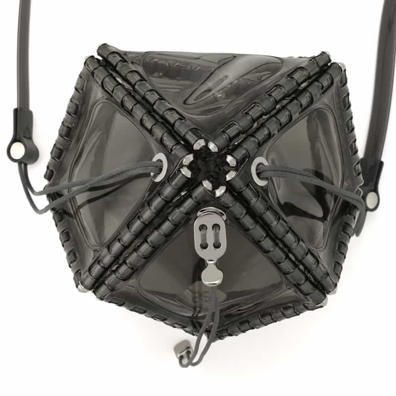 52 BY HIKARUMATSUMURA 52 BY HIKARUMATSUMURA＜ゴジュウニ バイ ヒカルマツムラ＞ ショルダーバッグ"ASTERISK" GRAY