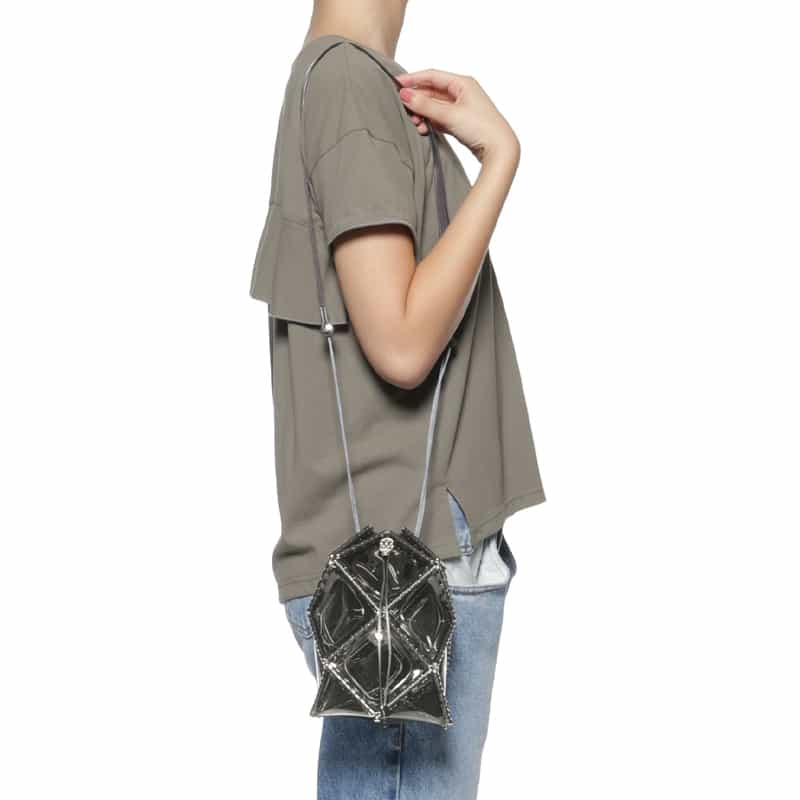 52 BY HIKARUMATSUMURA 52 BY HIKARUMATSUMURA＜ゴジュウニ バイ ヒカルマツムラ＞ ショルダーバッグ"ASTERISK" GRAY