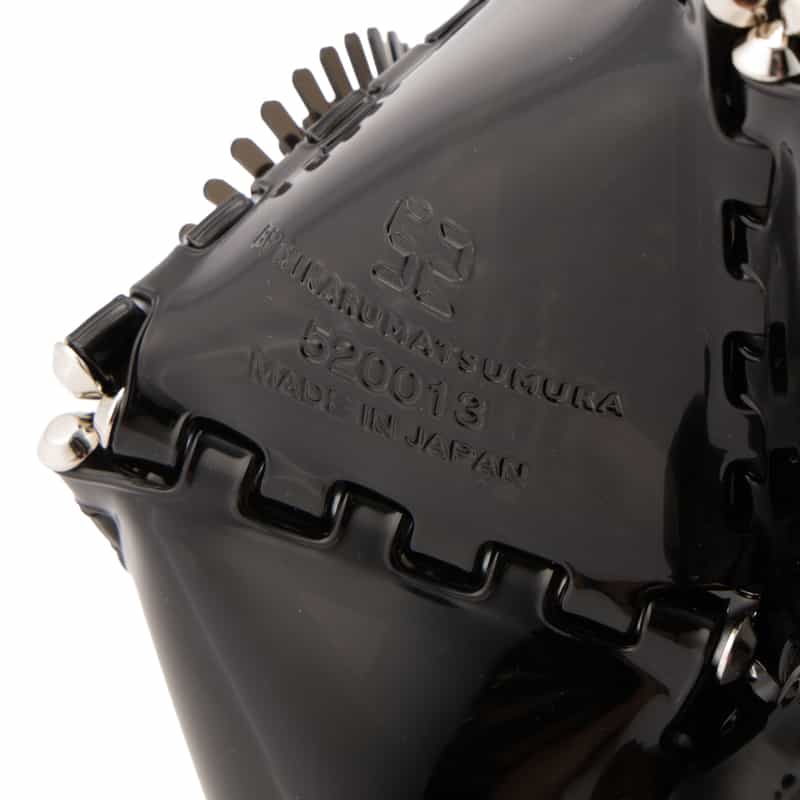 52 BY HIKARUMATSUMURA 52 BY HIKARUMATSUMURA＜ゴジュウニ バイ ヒカルマツムラ＞ バケットバッグ"SABOTEN" BLACK