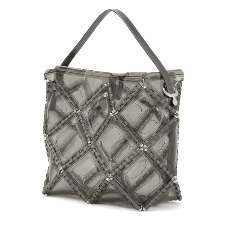 52 BY HIKARUMATSUMURA 52 BY HIKARUMATSUMURA＜ゴジュウニ バイ ヒカルマツムラ＞ ハンドバッグ"BOAT" GRAY