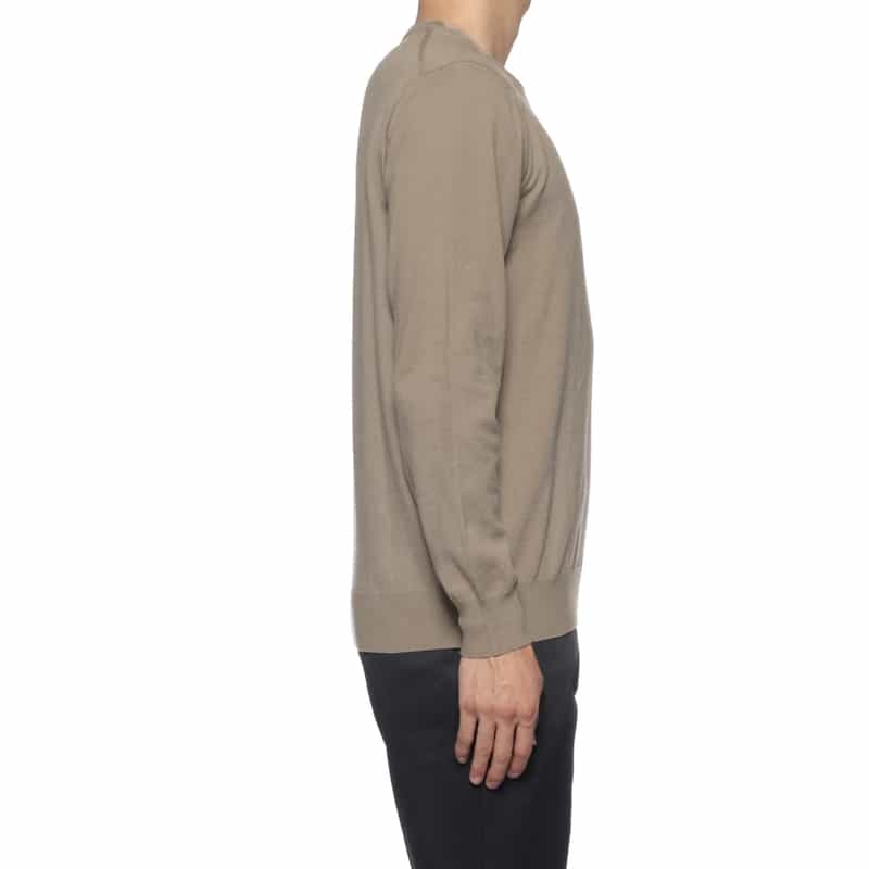 BARNEYS NEW YORK クルーネックニットプルオーバー BEIGE