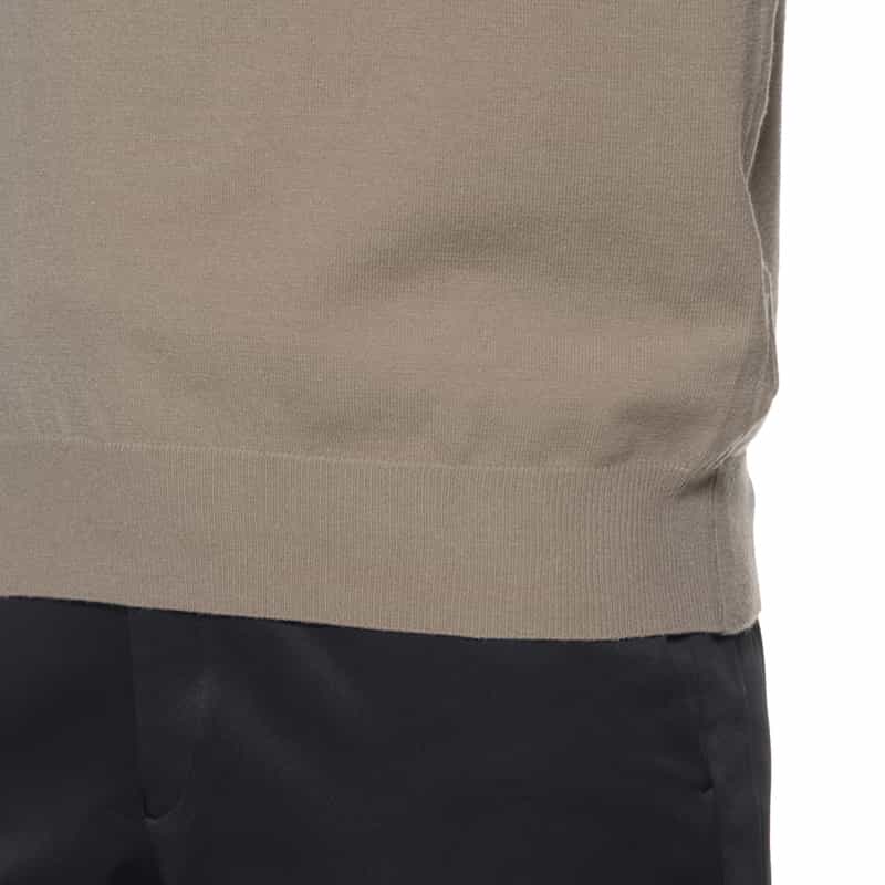 BARNEYS NEW YORK クルーネックニットプルオーバー BEIGE