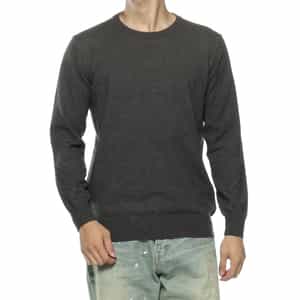 クルーネックニットプルオーバー