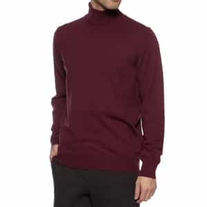 ウォッシャブル タートルネックニットプルオーバー