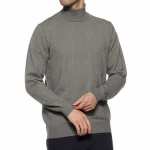 ウォッシャブル タートルネックニットプルオーバー