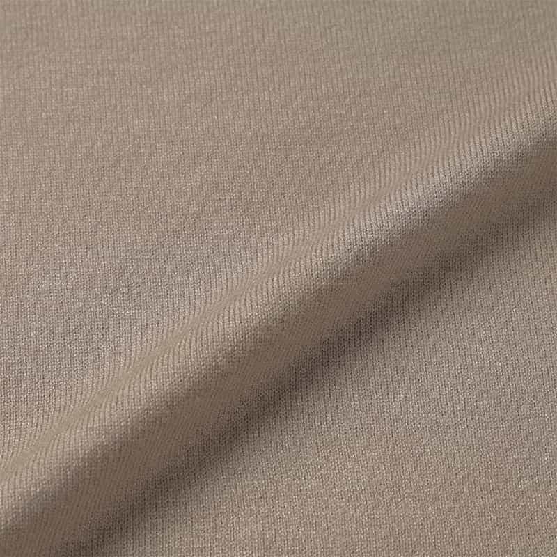 BARNEYS NEW YORK ウォッシャブル ハーフジップニットプルオーバー BEIGE