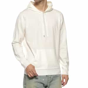 フード付ニットプルオーバー