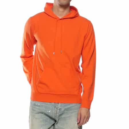 フード付ニットプルオーバー