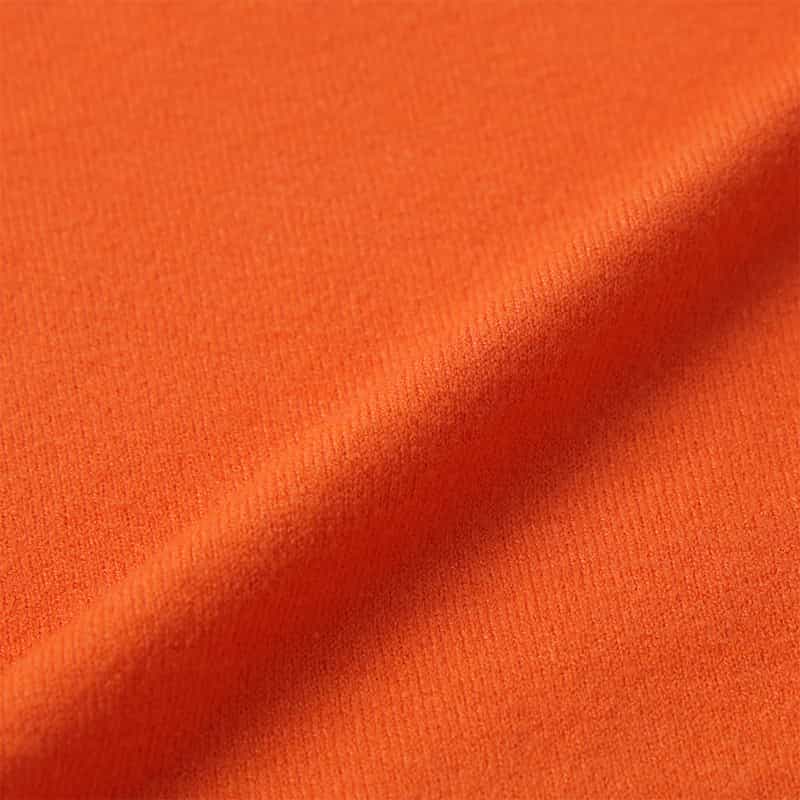 BARNEYS NEW YORK フード付ニットプルオーバー ORANGE