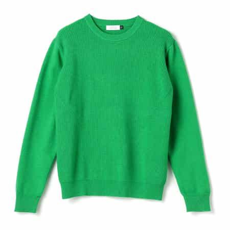 ウォッシャブル クルーネックニットプルオーバー