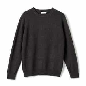 ウォッシャブル クルーネックニットプルオーバー