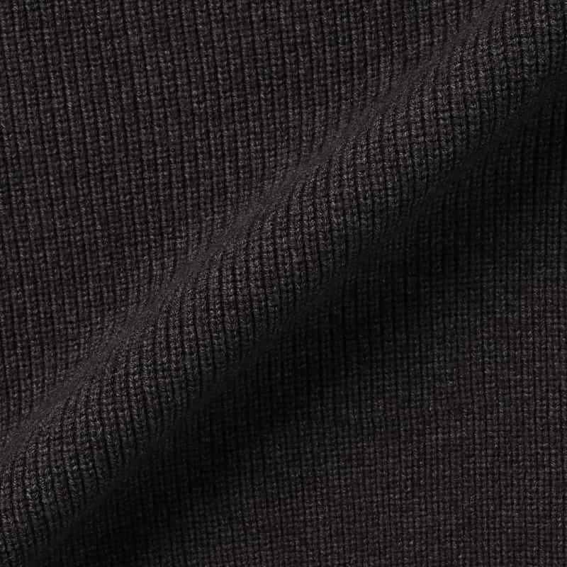 BARNEYS NEW YORK ウォッシャブル クルーネックニットプルオーバー GRAY