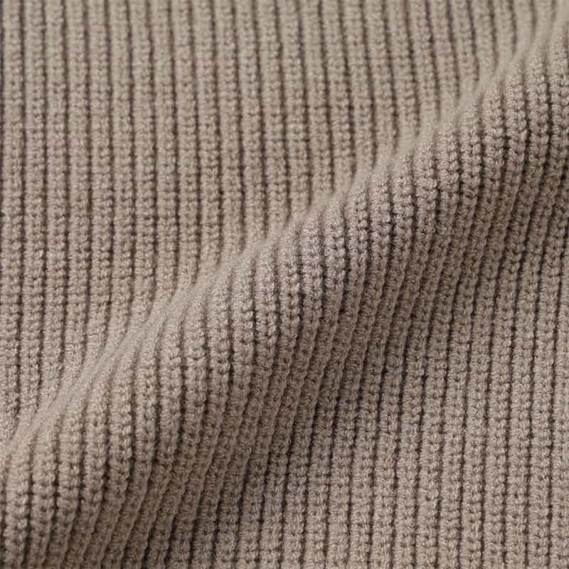 BARNEYS NEW YORK ウォッシャブル Vネックニットカーディガン BEIGE